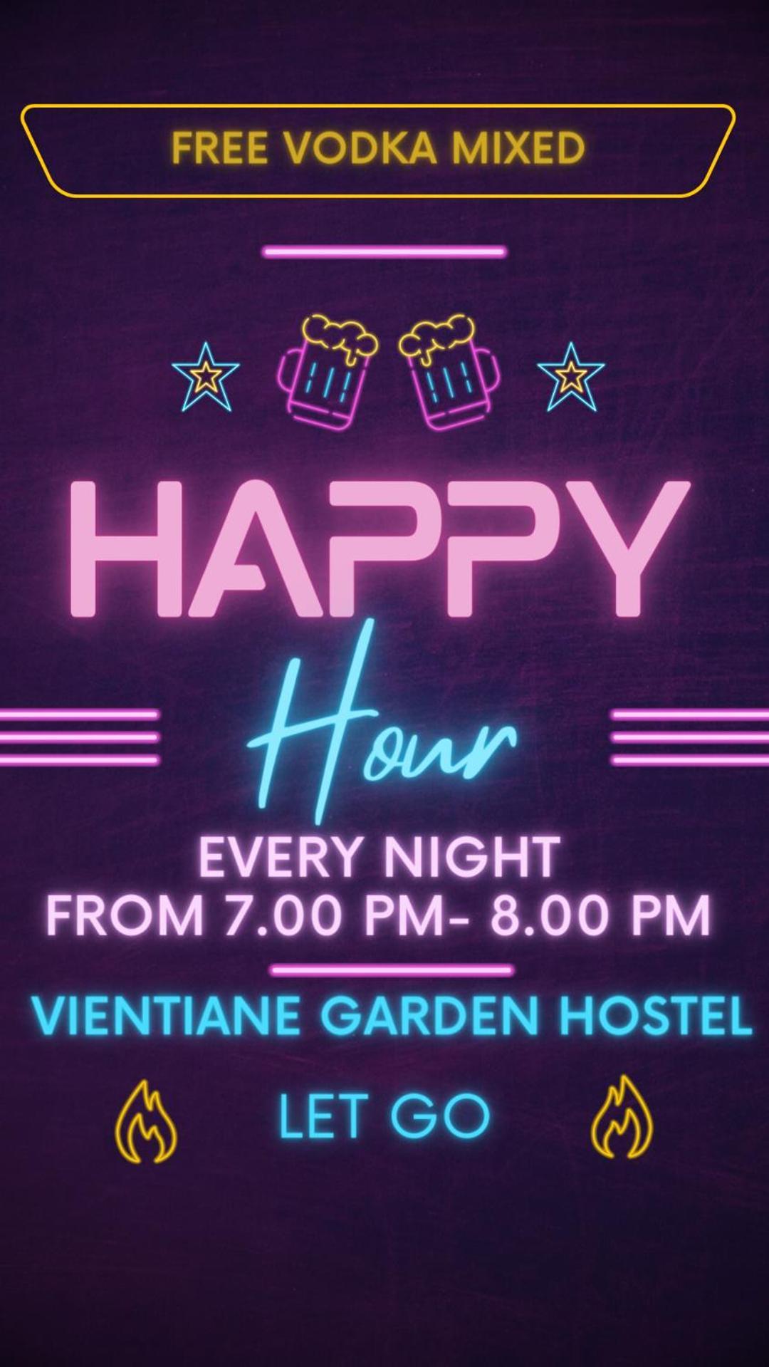 Top One Backpacker Hostel Vientiane Buitenkant foto